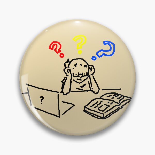 Item preview, Person confused over information designed and sold by mealiebob.