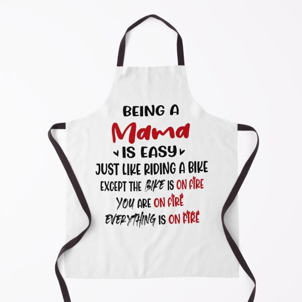 Item preview, Being A Mama Is Like Riding A Bike Mothers Day Birthday Funny Mom designed and sold by EasyPrintGift.