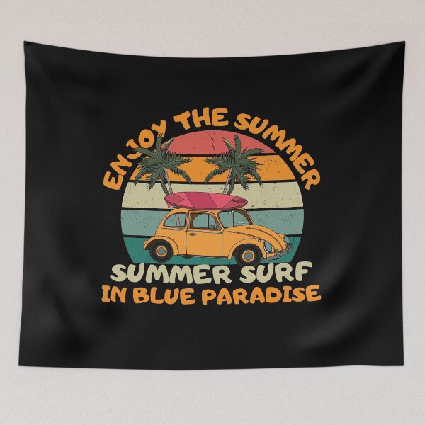 Item preview, Enjoy the summer , Summer surf in blue paradise cool summer  designed and sold by justbejoker.