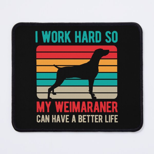 Item preview, Funny Weimaraner Dog designed and sold by artworkbyrihen.