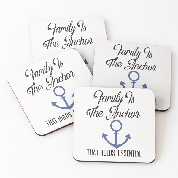 Item preview, Family Is The Anchor That Holds Essential designed and sold by ZubiyaArt.