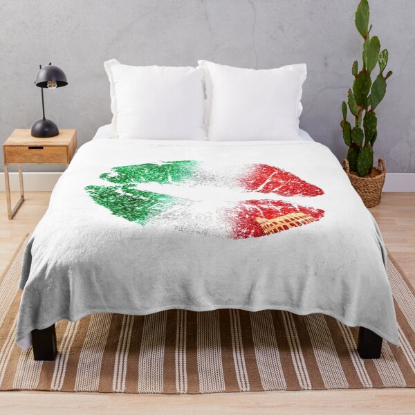 Aperçu de l'œuvre Kiss Mark Rouge à lèvres Italie Drapeau Colisée créée et vendue par Jolly-Yosei.