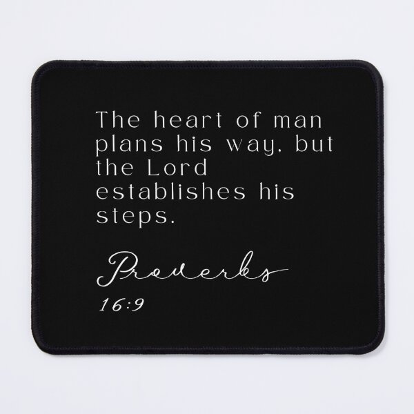 Item preview, Proverbs 16:9 designed and sold by successmom.