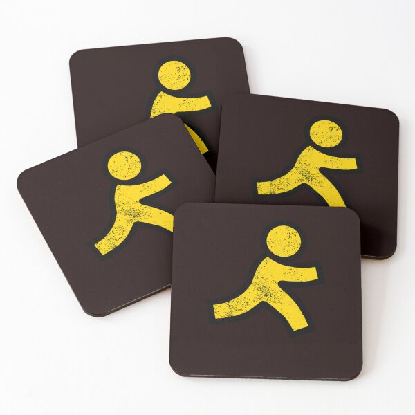 Item preview, AOL Instant Messenger Distressed Logo - Defunct Messaging App - Only 90s Kids Remember - AIM - Forev designed and sold by JakobLaube.