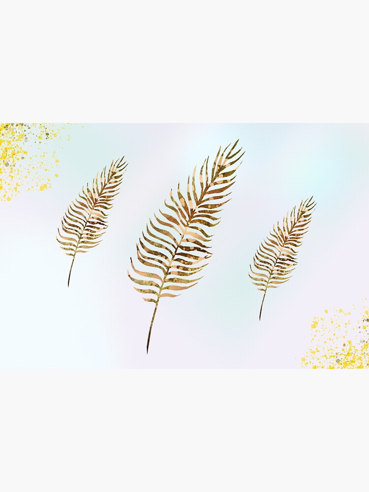 Thumbnail 3 of 3, Sticker, Gold Leaf designed and sold by JeanMNelson.