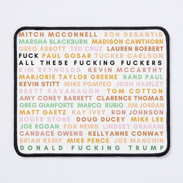 Item preview, All of Them: Simple Text Republican List designed and sold by classicmurphy.