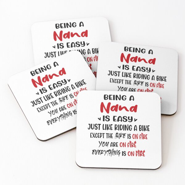 Item preview, Being A Nana Is Like Riding A Bike Mothers Day Birthday Funny Grandma designed and sold by EasyPrintGift.