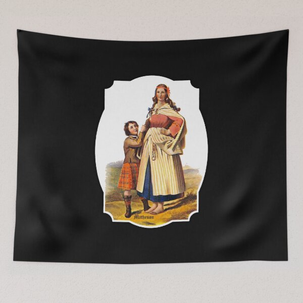 Item preview, Clan Matheson designed and sold by BagTown Clans.