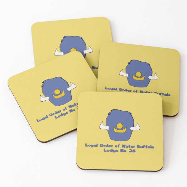 Item preview, Water Buffalo Funny Art Cartoon designed and sold by friendnet.