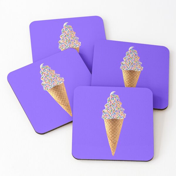 Item preview, Rainbow Sprinkle Dipped Vanilla Ice Cream Cone designed and sold by Deborah Camp.