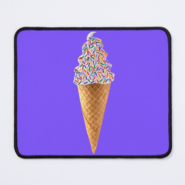 Item preview, Rainbow Sprinkle Dipped Vanilla Ice Cream Cone designed and sold by Deborah Camp.