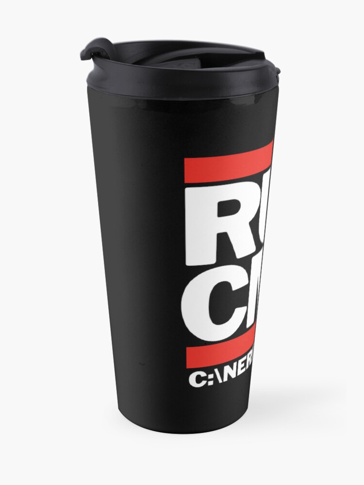 Alternate view of RUN CMD Travel Coffee Mug