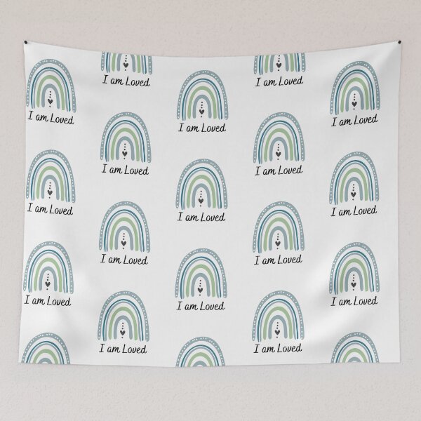 Item preview, I am loved gift for new baby and new mom designed and sold by ashdenent.