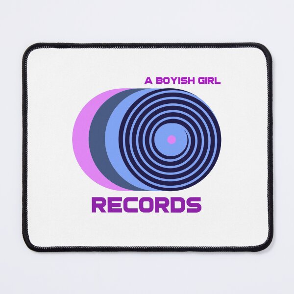 Item preview, 80s Rock Girl, Records Are Back designed and sold by SportyDogShop.
