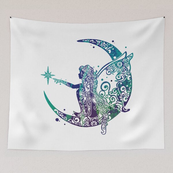 Item preview, Fairy Zentangle designed and sold by sticking-w-you.