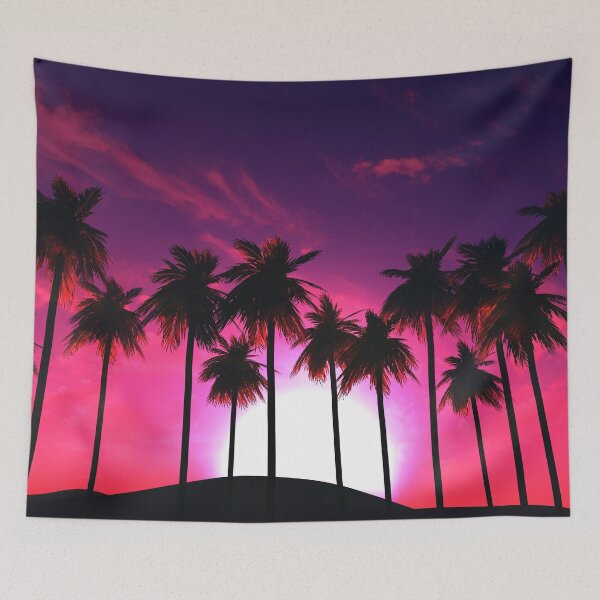 Item preview, Retrowave Sunset 1 designed and sold by muskitt.