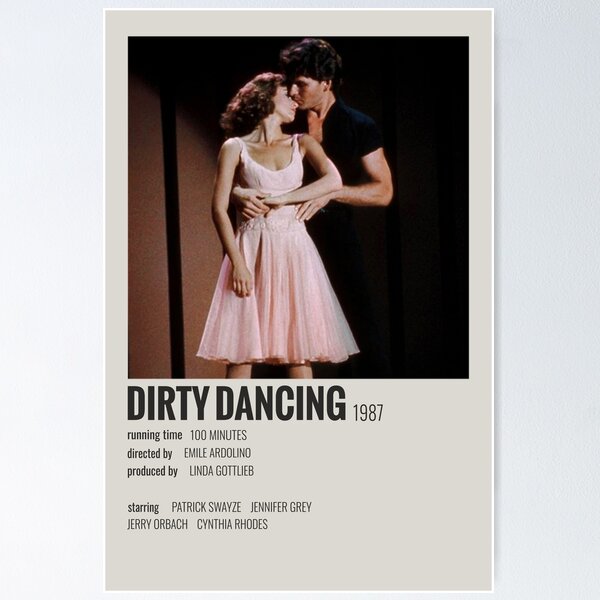 Item preview, Dirty Dancing (1987) designed and sold by MoviePolaroid.