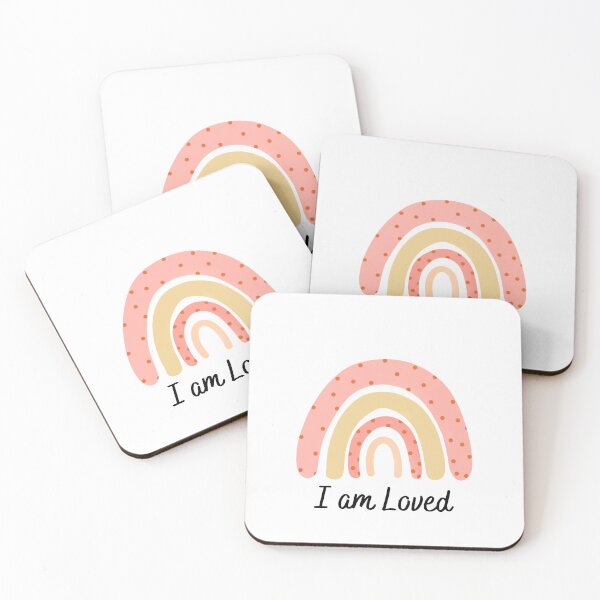 Item preview, I am loved gift for new baby and new mom red design designed and sold by ashdenent.