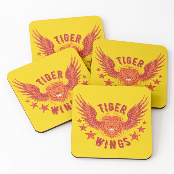 Item preview, Winged tiger colourful design designed and sold by KoandZo.