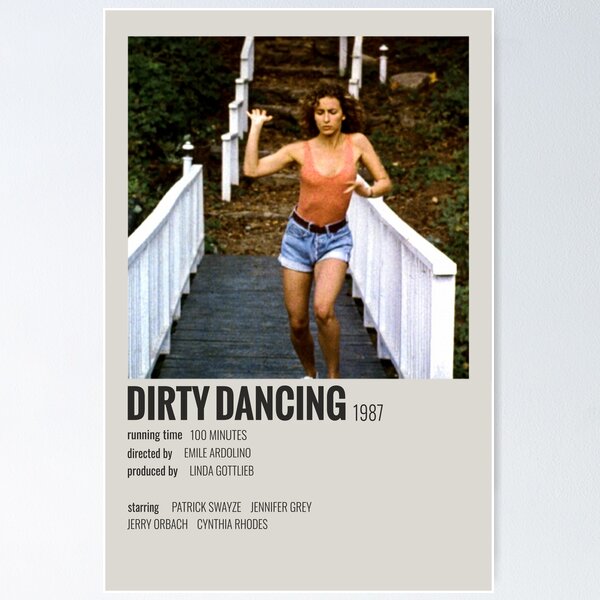 Item preview, Dirty Dancing (1987) designed and sold by MoviePolaroid.