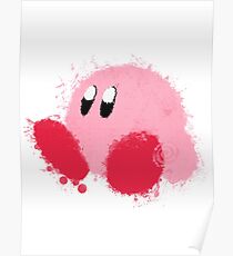 Kirby Splatter ~ ☆ Poster