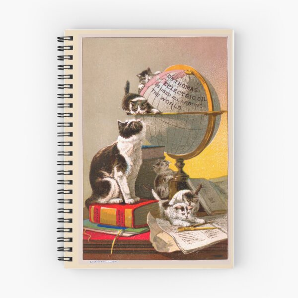 Item preview, Antique Dr. Thomas Eclectric Oil advertising poster, Quack Medicine, Cats, Globe designed and sold by hjsmith.