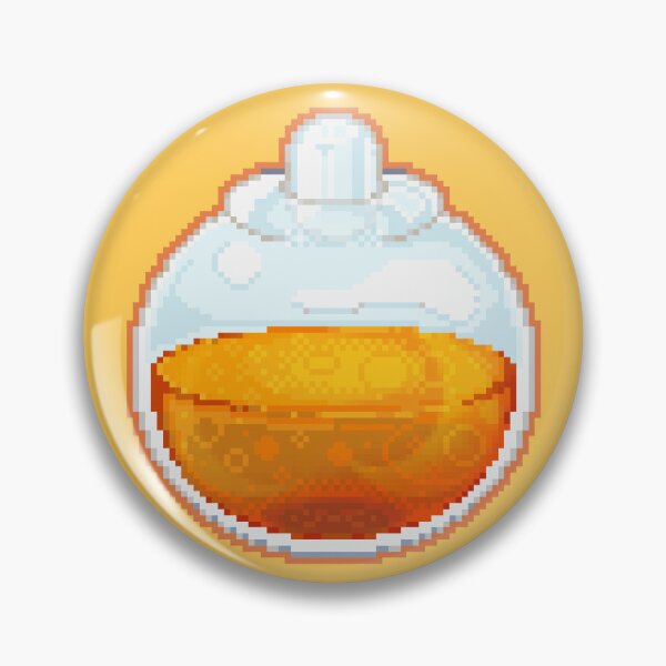 Item preview, Orange Healing Potion Bottle designed and sold by With Love, InspireMari.