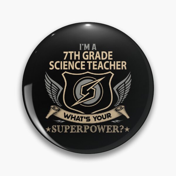 Item preview, 7Th Grade Science Teacher T Shirt - Superpower Job Gift Item Tee designed and sold by watkinsmat.