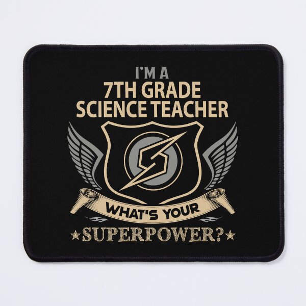 Item preview, 7Th Grade Science Teacher T Shirt - Superpower Job Gift Item Tee designed and sold by watkinsmat.