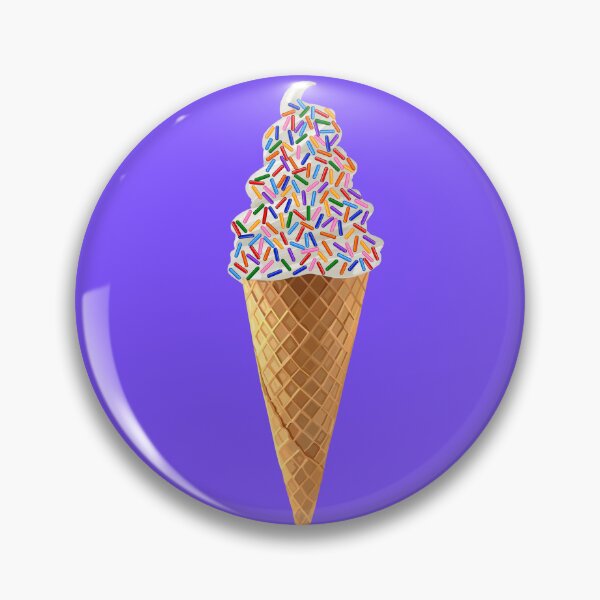 Item preview, Rainbow Sprinkle Dipped Vanilla Ice Cream Cone designed and sold by Deborah Camp.