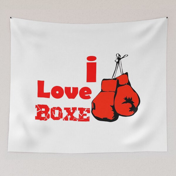 Item preview, Eu amo boxe designed and sold by Luizprint.