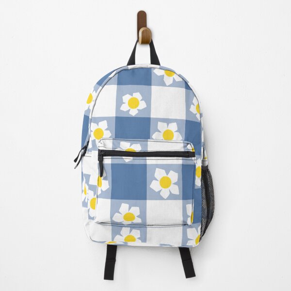 Artikelvorschau, Gingham mit floralem Rapportmuster entworfen und verkauft von rhombusOnion.