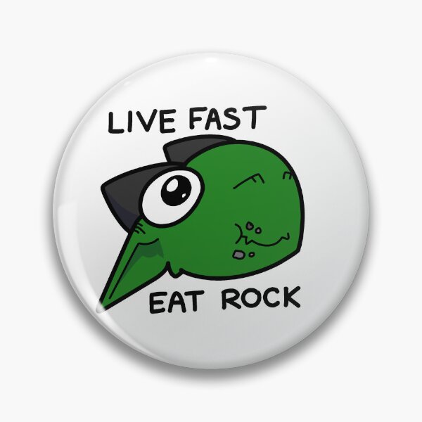 Item preview, Live Fast Eat Rock Kobl designed and sold by Reyn-Goldfur.