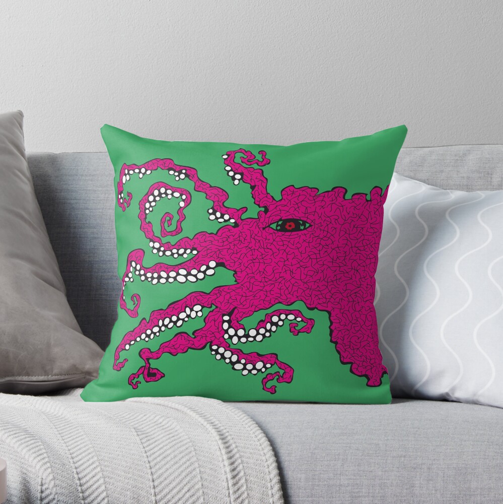 Octopus Dekokissen