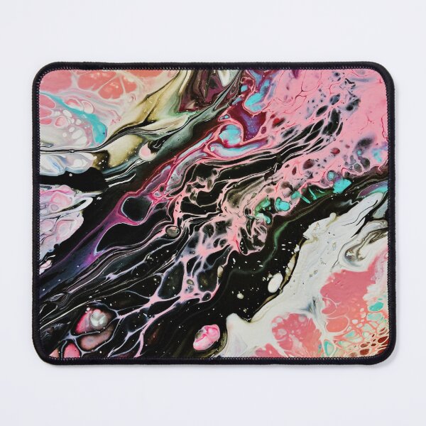 Item preview, Pink and Black Fluid Art - Acrylic Painting designed and sold by TheEndlessStore.