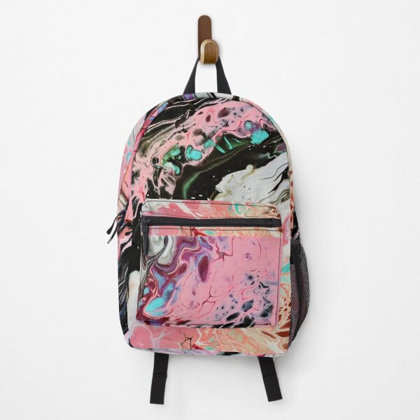 Item preview, Pink and Black Fluid Art - Acrylic Painting designed and sold by TheEndlessStore.