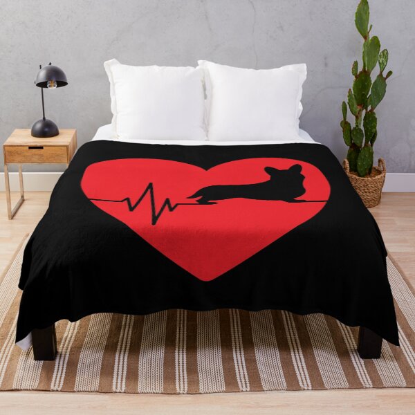 Item preview, pembroke welsh corgi dog silhouette for women heart gifts designed and sold by alaechamlal.