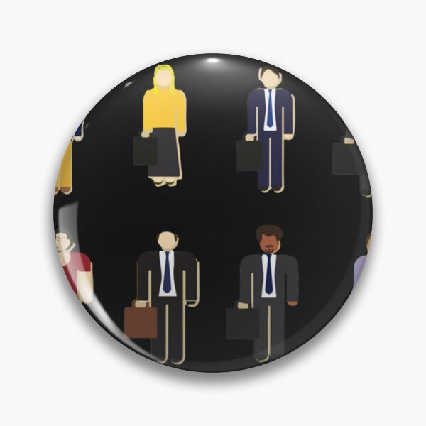 Item preview, The Office Characters Classic T-Shirt designed and sold by RolandPlatzl.