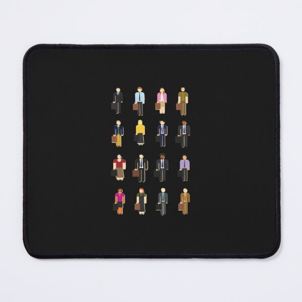 Item preview, The Office Characters Classic T-Shirt designed and sold by RolandPlatzl.