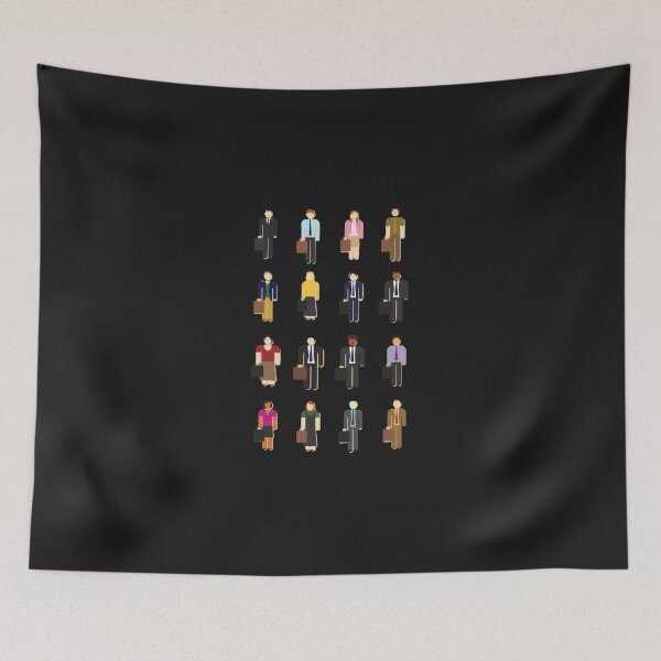 Item preview, The Office Characters Classic T-Shirt designed and sold by RolandPlatzl.