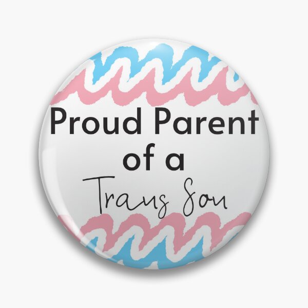 Item preview, Proud Parent of a Trans Son on Transparent Background designed and sold by Kari Nichols.