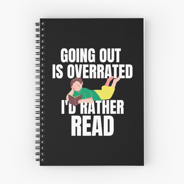 Item preview, Going Outside Is Highly Overrated - I'd Rather Read designed and sold by shmodev.