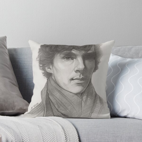 Item preview, Sherlock, Benedict Cumberbatch, Pencil Portrait designed and sold by TendaLee.