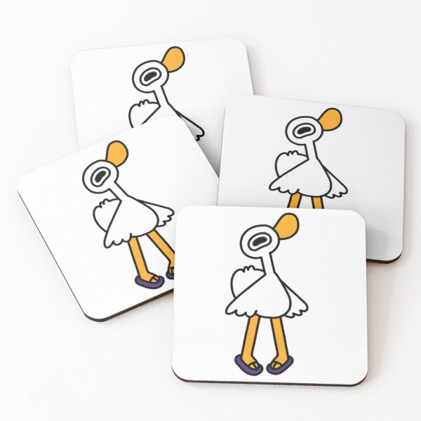 Item preview, Duck with Flipflops designed and sold by gnocchi <3.