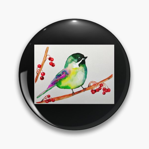 Item preview, Winter Bird Fitted Scoop . designed and sold by dorianapuih.