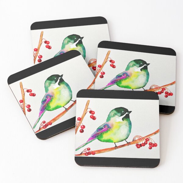 Item preview, Winter Bird Fitted Scoop . designed and sold by dorianapuih.