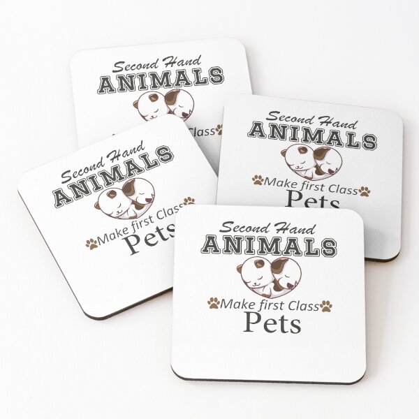 Item preview,  Second Hand Animals Make First Class Pets  designed and sold by esbaysbai.