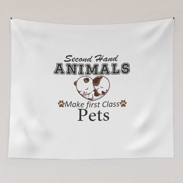 Item preview,  Second Hand Animals Make First Class Pets  designed and sold by esbaysbai.