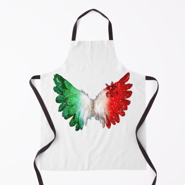 Item preview, Italy Flag Angel Wings Roma Venice Glitter designed and sold by Jolly-Yosei.