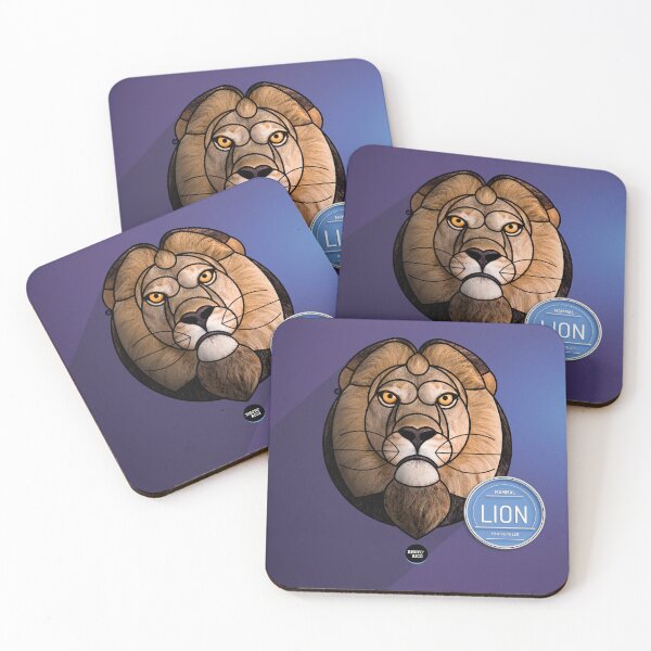 Item preview, LION - COLORO - Panthera leo designed and sold by Rhotorico.